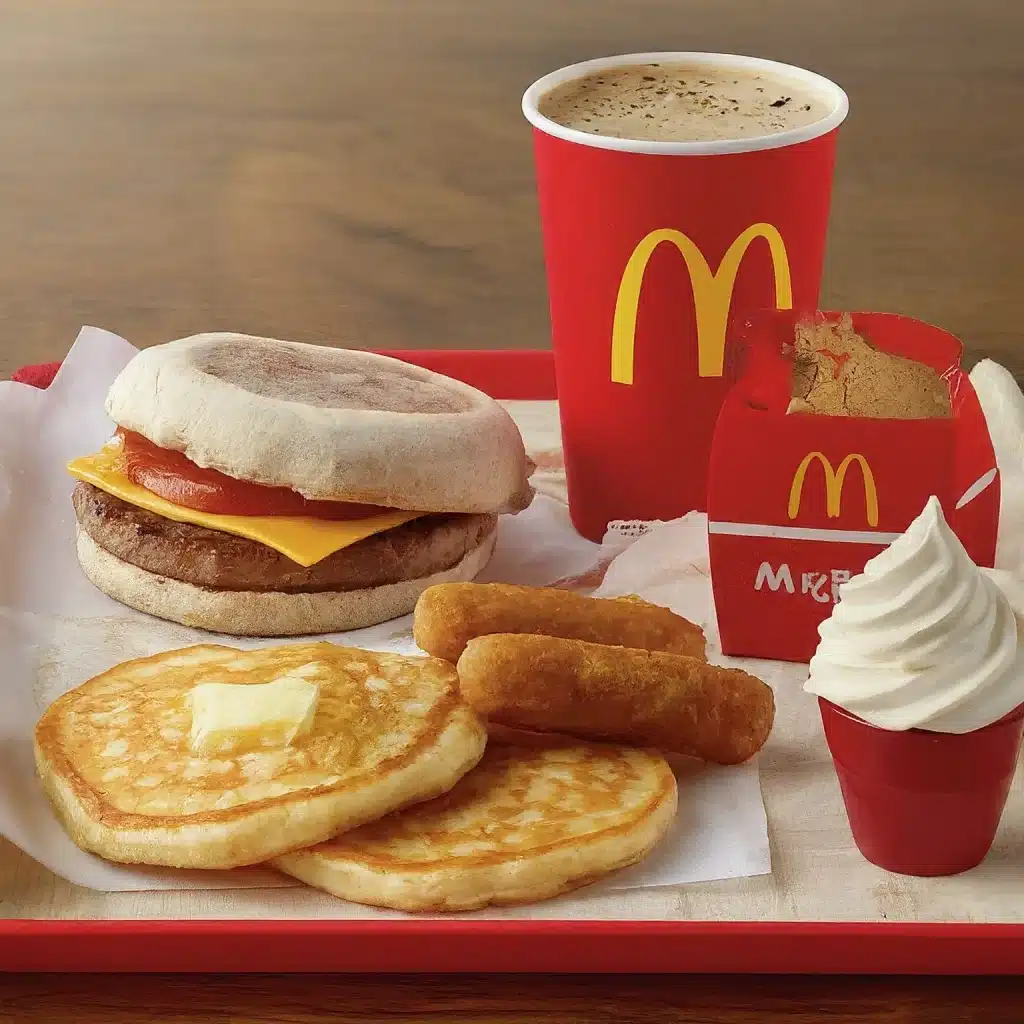 McDonald's Breakfast Menu in South Africa