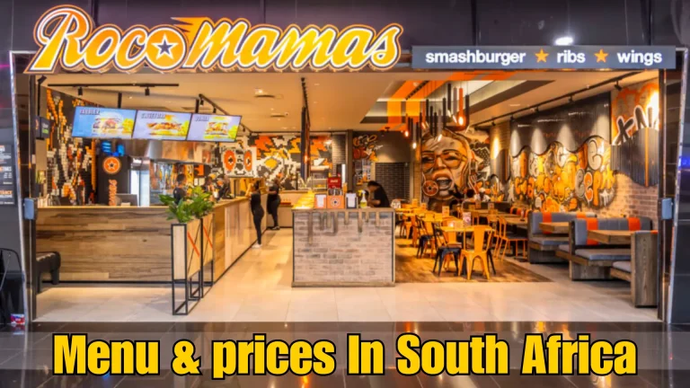 Latest RocoMamas Menu & Prices In South Africa [2024]