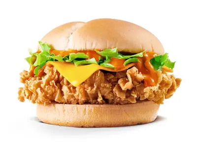 KFC Crunch Burger Meal Price