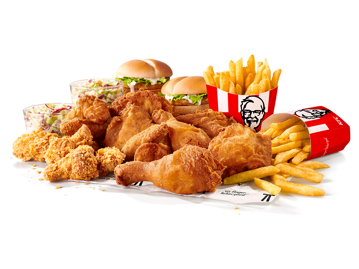 KFC Sharing Meals Prices in South Africa